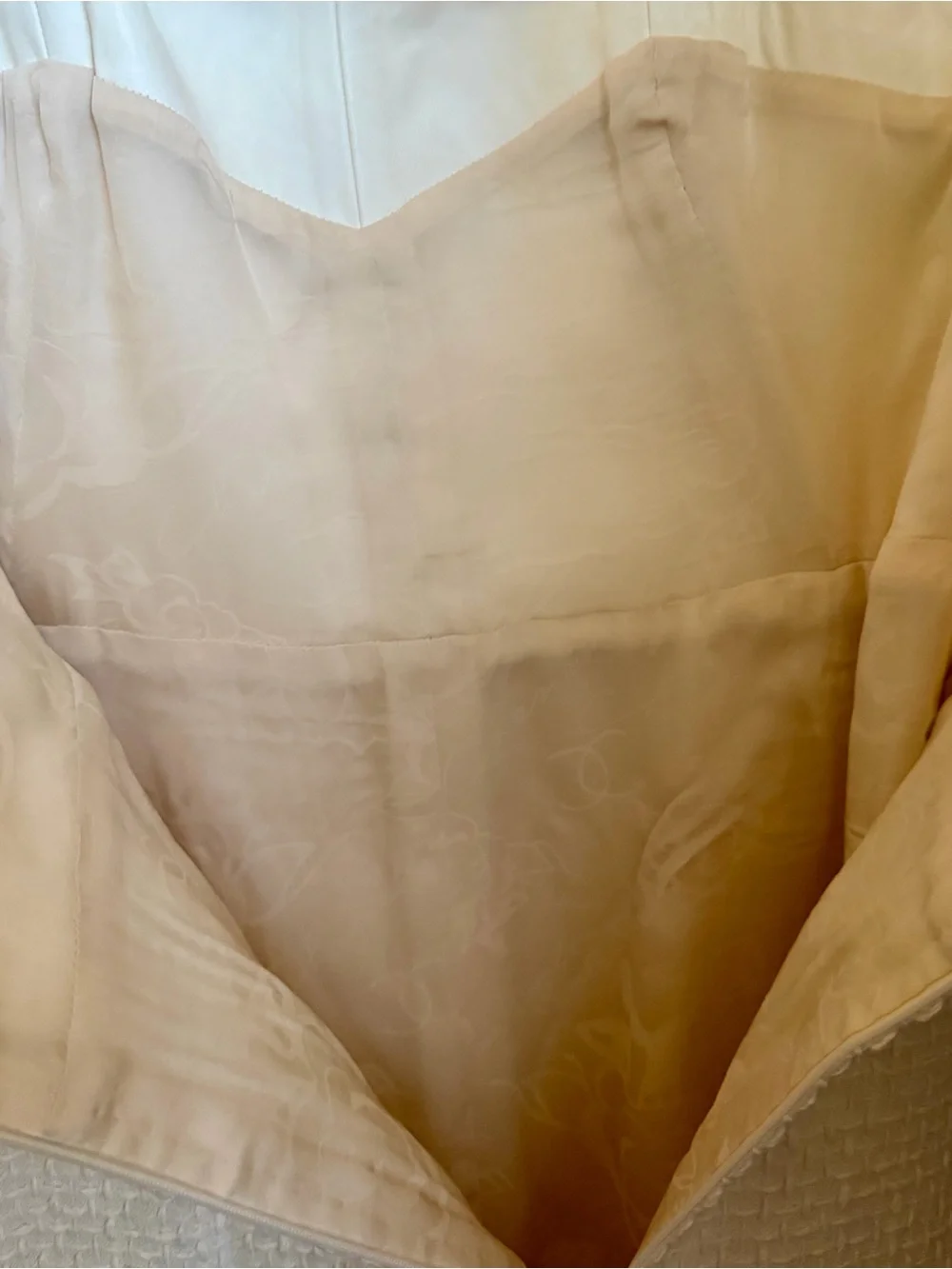 CHANEL Cream Spring 2012 Skirt Suit